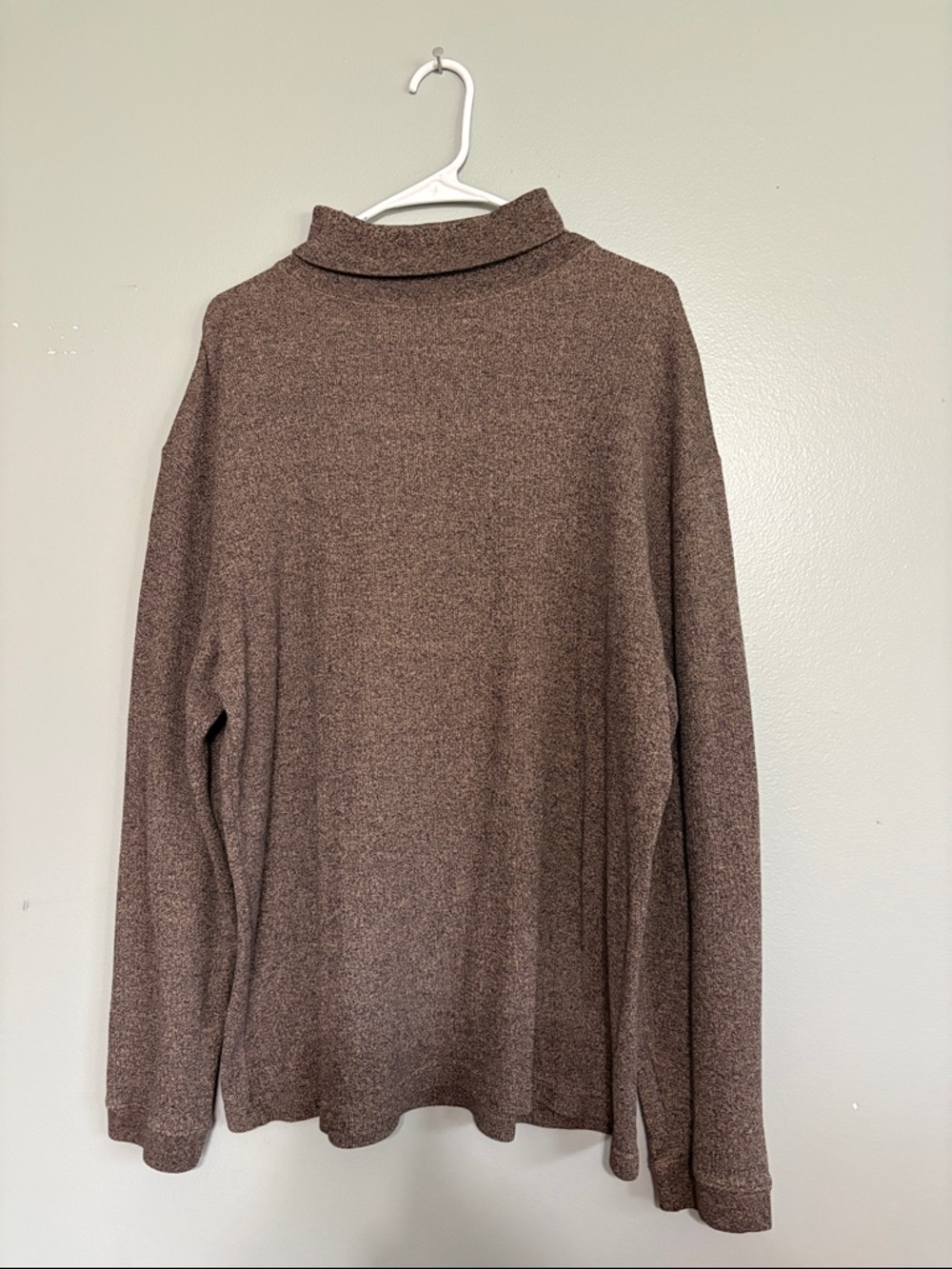Brown Cowl Neck Sweater - Unbranded